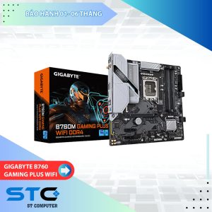 MAINBOARD GIGABYTE B760M GAMING PLUS WIFI DDR4